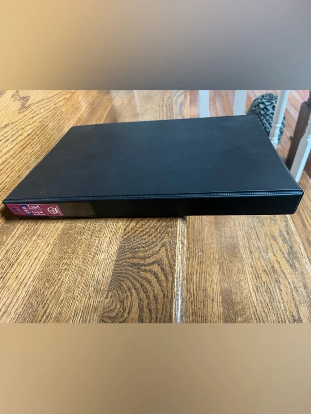 Avery 1” Legal Black Three-Ring Binder